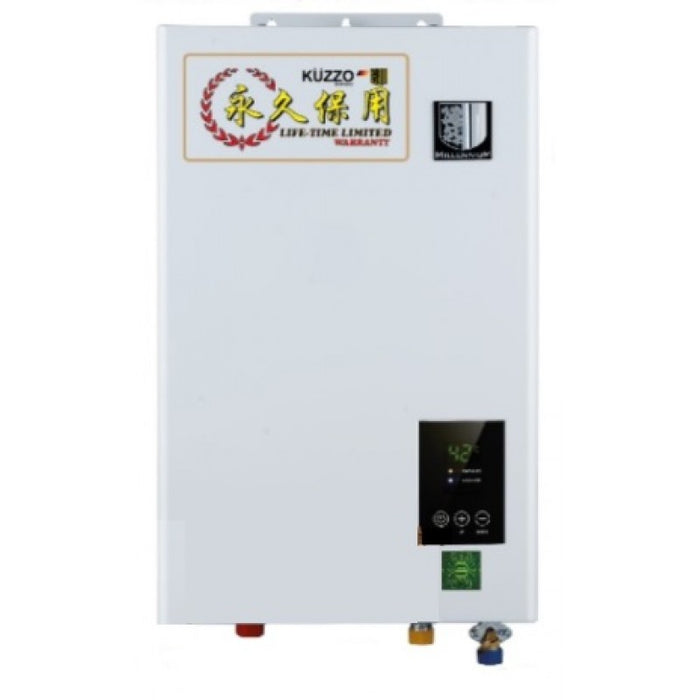 KUZZO 德信 KD-12RFT 12公升/分鐘 煤氣熱水器(背排)