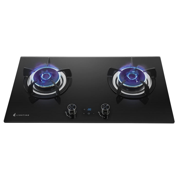 LIGHTING 星暉 LG-T238 嵌入式雙頭煮食爐(煤氣)